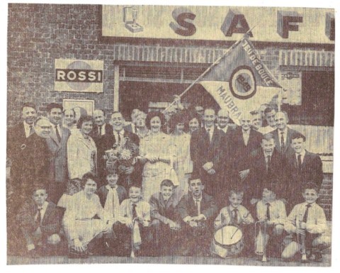 Bénédiction du drapeau – 1963.