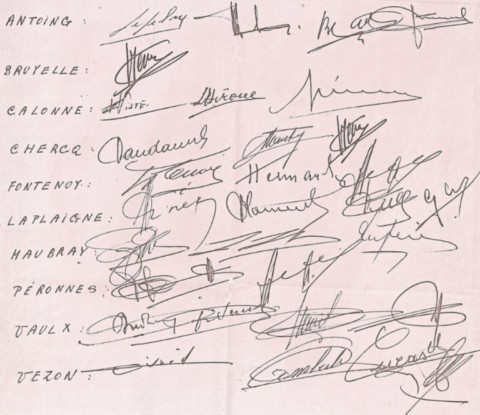 Les signatures